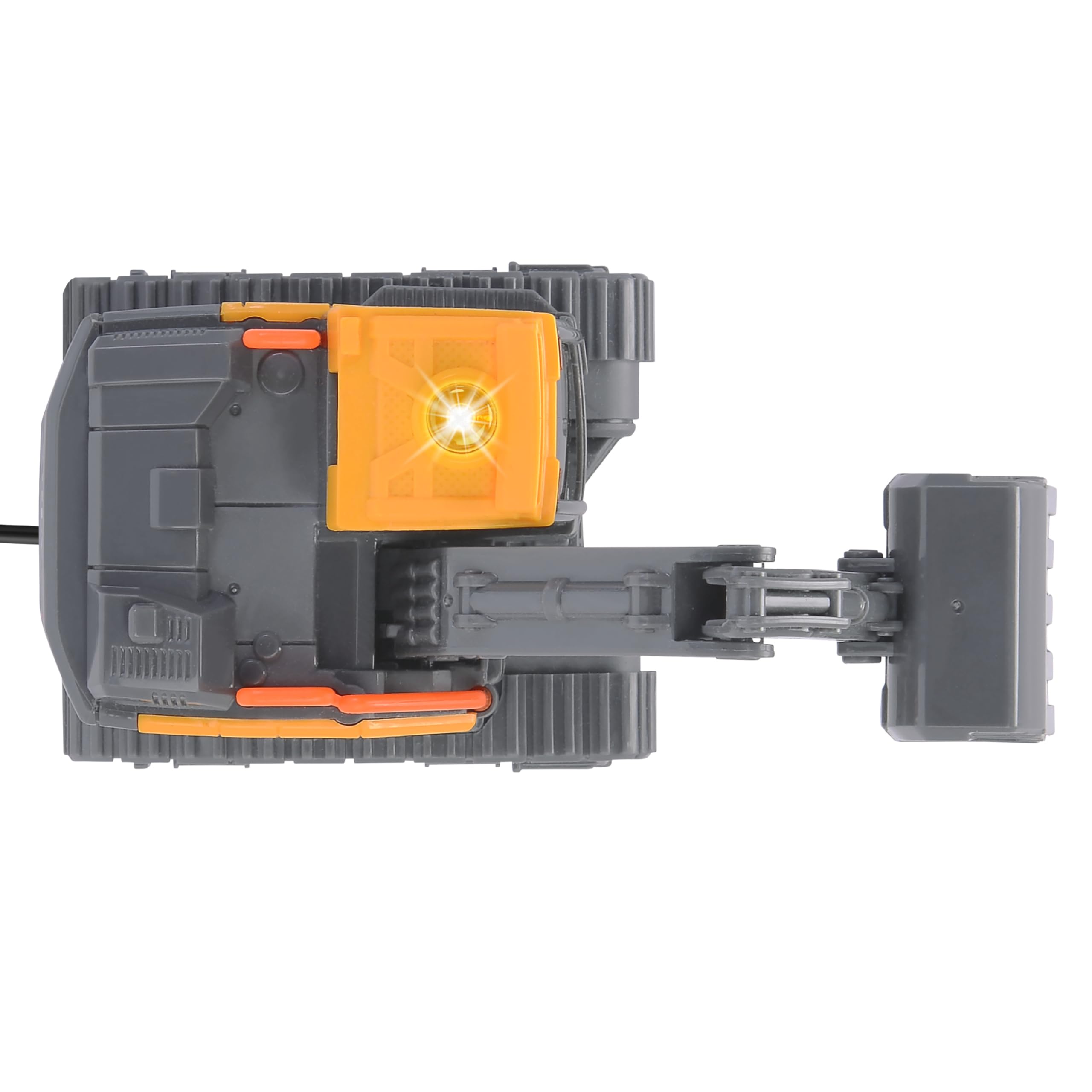dickie-toys-volvo-bagger-ferngesteuerter-spielzeugbagger-14-cm-mit-kabelfernsteu image 4