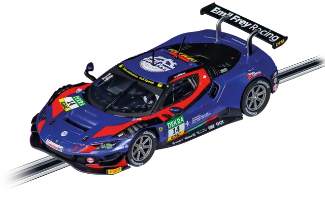carrera-rc-ferrari-296-gt3-emil-frey-racing-no-14-dtm-2023-slotcar-1-32 image 1