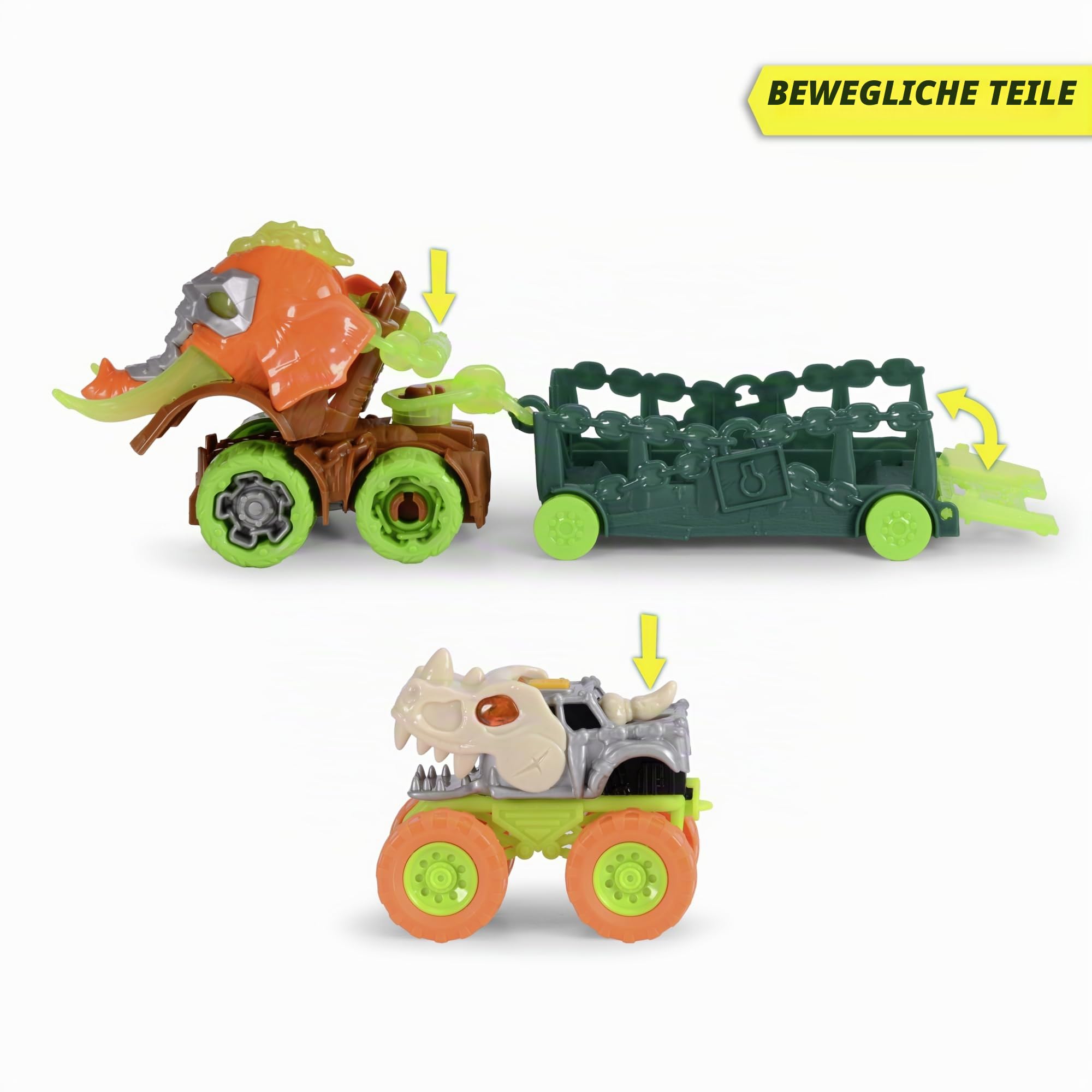 dickie-toys-monster-ranger-dino-mammut-truck-32-cm-mit-anh-nger-licht-und-sound image 5