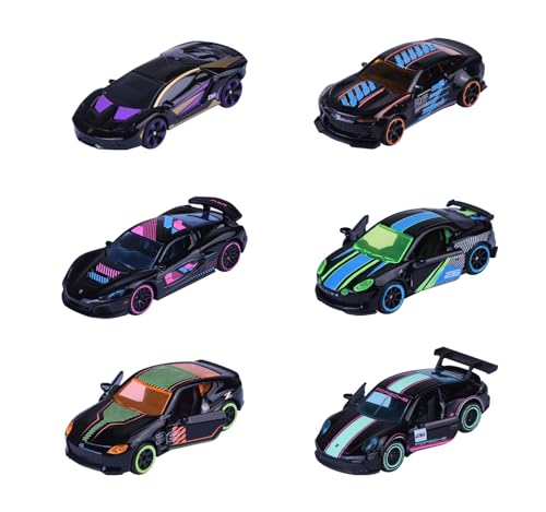 majorette-neon-racer-premium-cars-metallauto-1-64-mit-neon-design-1-von-6-modell image 8