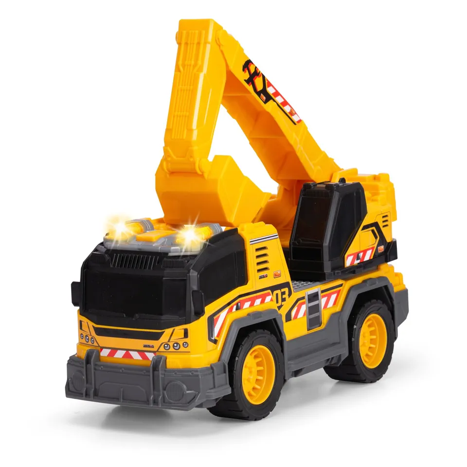 dickie-toys-excavator-truck-bagger-lkw-spielzeugauto-30-cm image 1
