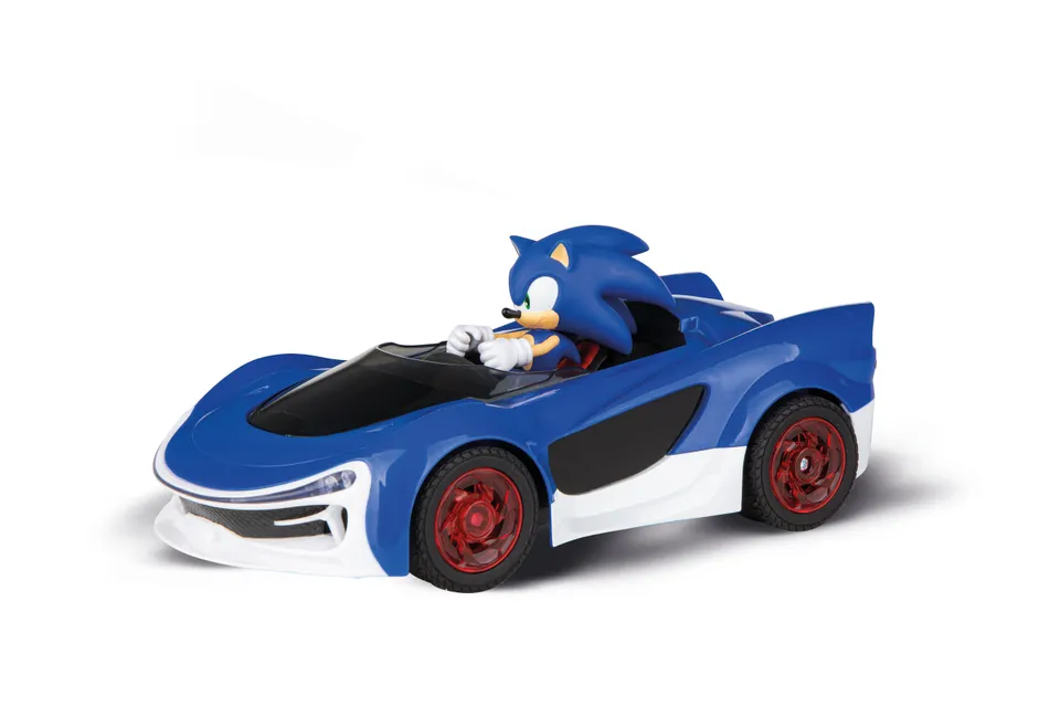 carrera-rc-2-4ghz-sonic-racing-crossworlds-rennwagen-sonic image 1