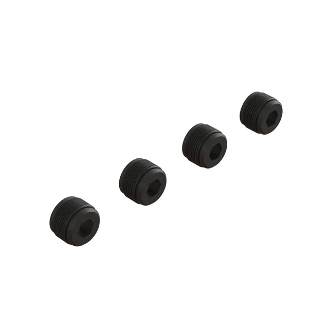 arrma-nabenmutter-schwarz-4-st-ck-8-mm-sechskant-f-r-arrma-kraton-co image 1