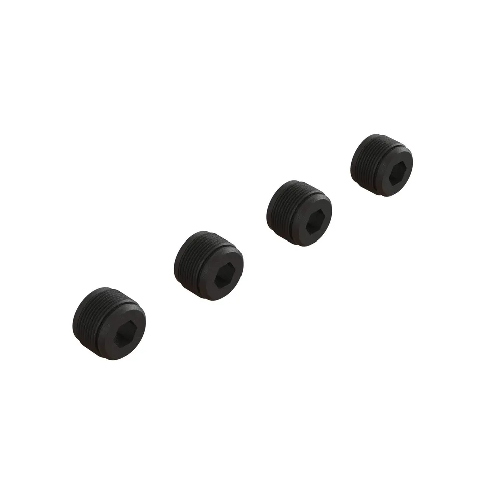 arrma-nabenmutter-schwarz-4-st-ck-8-mm-sechskant-f-r-arrma-kraton-co image 1