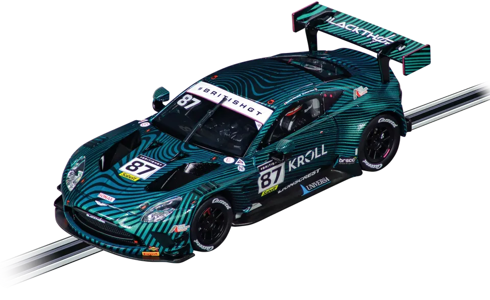 carrera-evolution-aston-martin-vantage-amr-gt3-evo-blackthorn-no-87-slotcar image 1