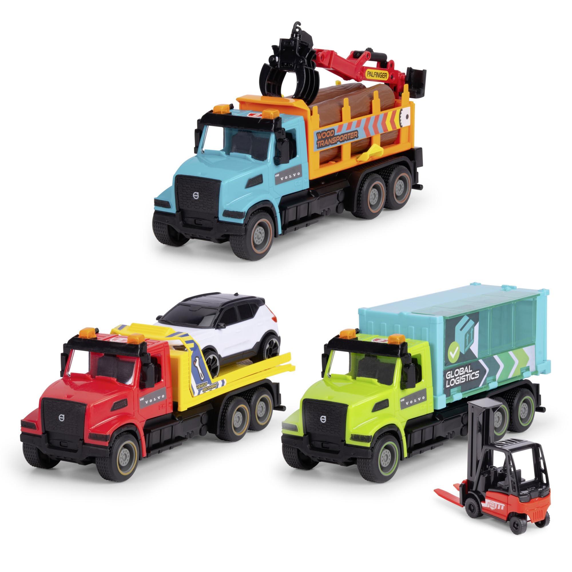dickie-toys-heavy-road-truck-volvo-vhd-300-22-cm-friktion-1-von-3-varianten image 3