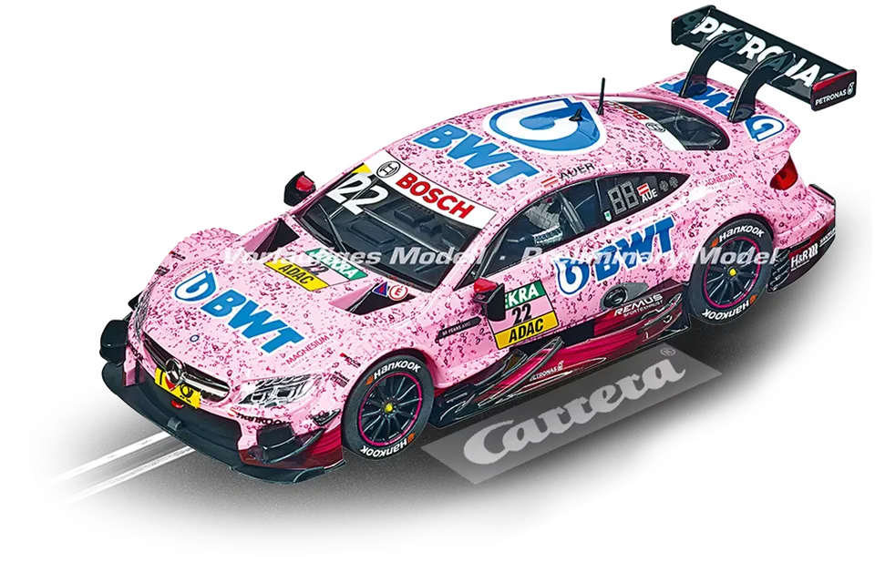 carrera-evolution-mercedes-amg-c-63-dtm-l-auer-no-22-pink-panther-1-32 image 1