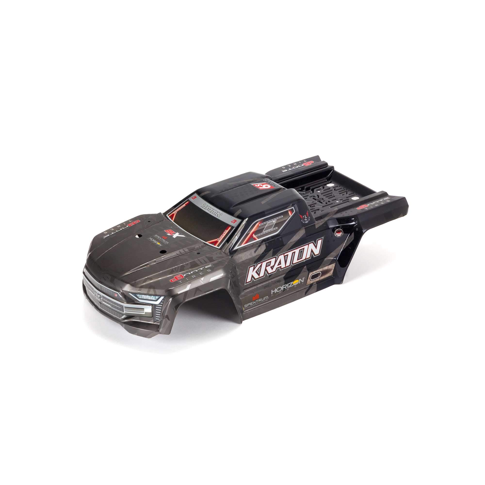 arrma-kraton-6s-blx-exb-karosserie-schwarz-ara406159 image 1