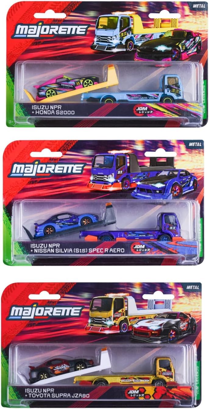 majorette-jdm-legends-transporter-2er-set-isuzu-npr-lkw-jdm-auto-13-cm image 7