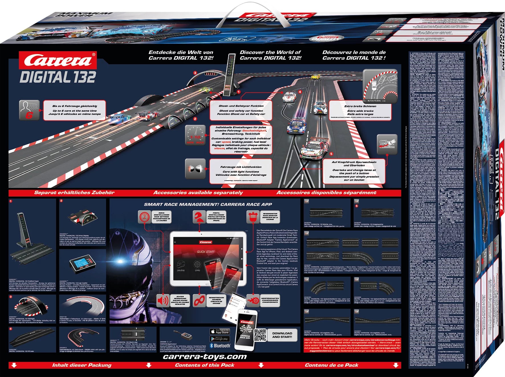 carrera-rc-digital-132-maximum-power-dtm-super-race-rennbahn-set image 2