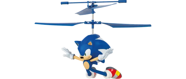 carrera-rc-2-4ghz-flying-sonic-the-hedgehog-soaring-sonic-rc-helikopter image 1