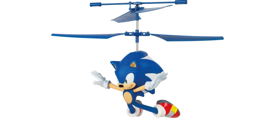 carrera-rc-2-4ghz-flying-sonic-the-hedgehog-soaring-sonic-rc-helikopter image 1