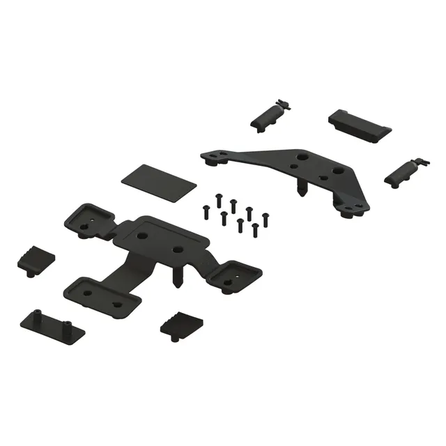 arrma-body-mount-set-karosseriehalter-aus-composite image 1