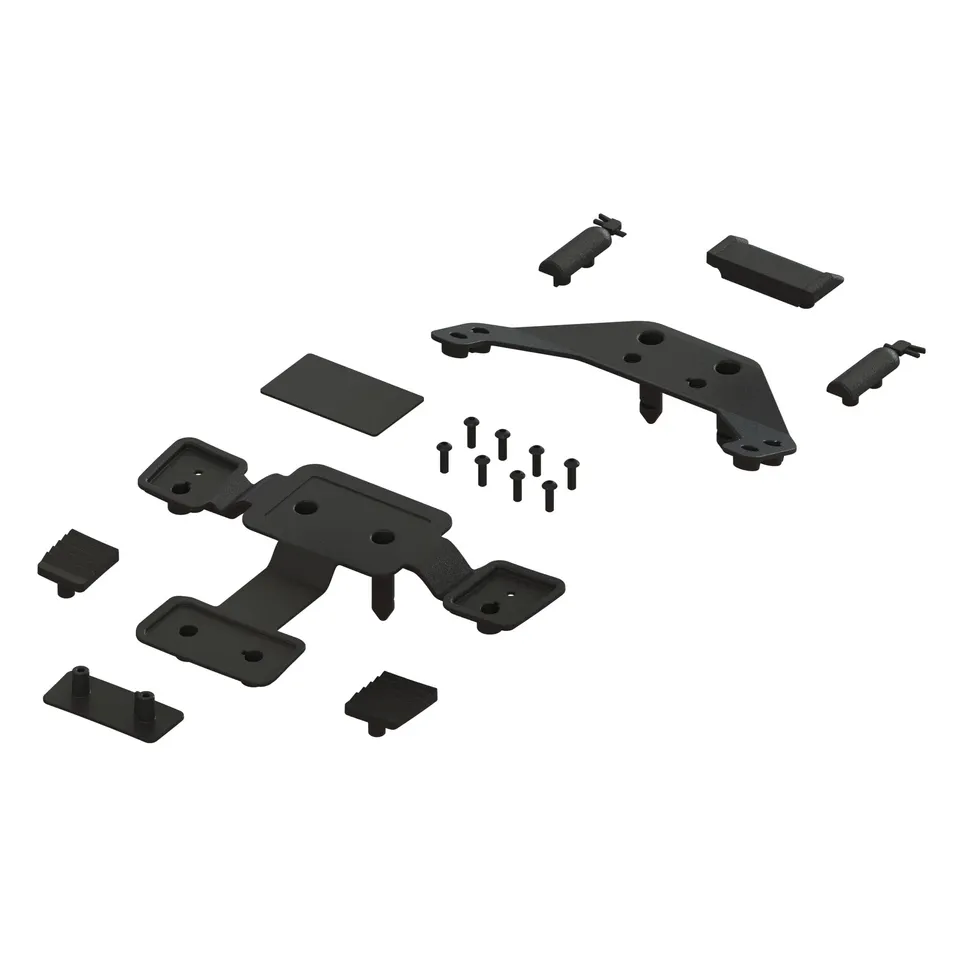 arrma-body-mount-set-karosseriehalter-aus-composite image 1