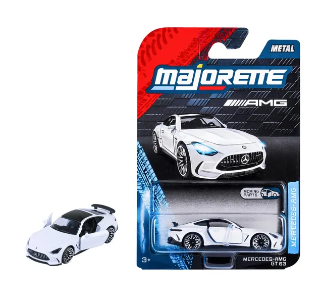 majorette-vintage-premium-mercedes-amg-gt-63-modellauto-7-5-cm-wei image 1