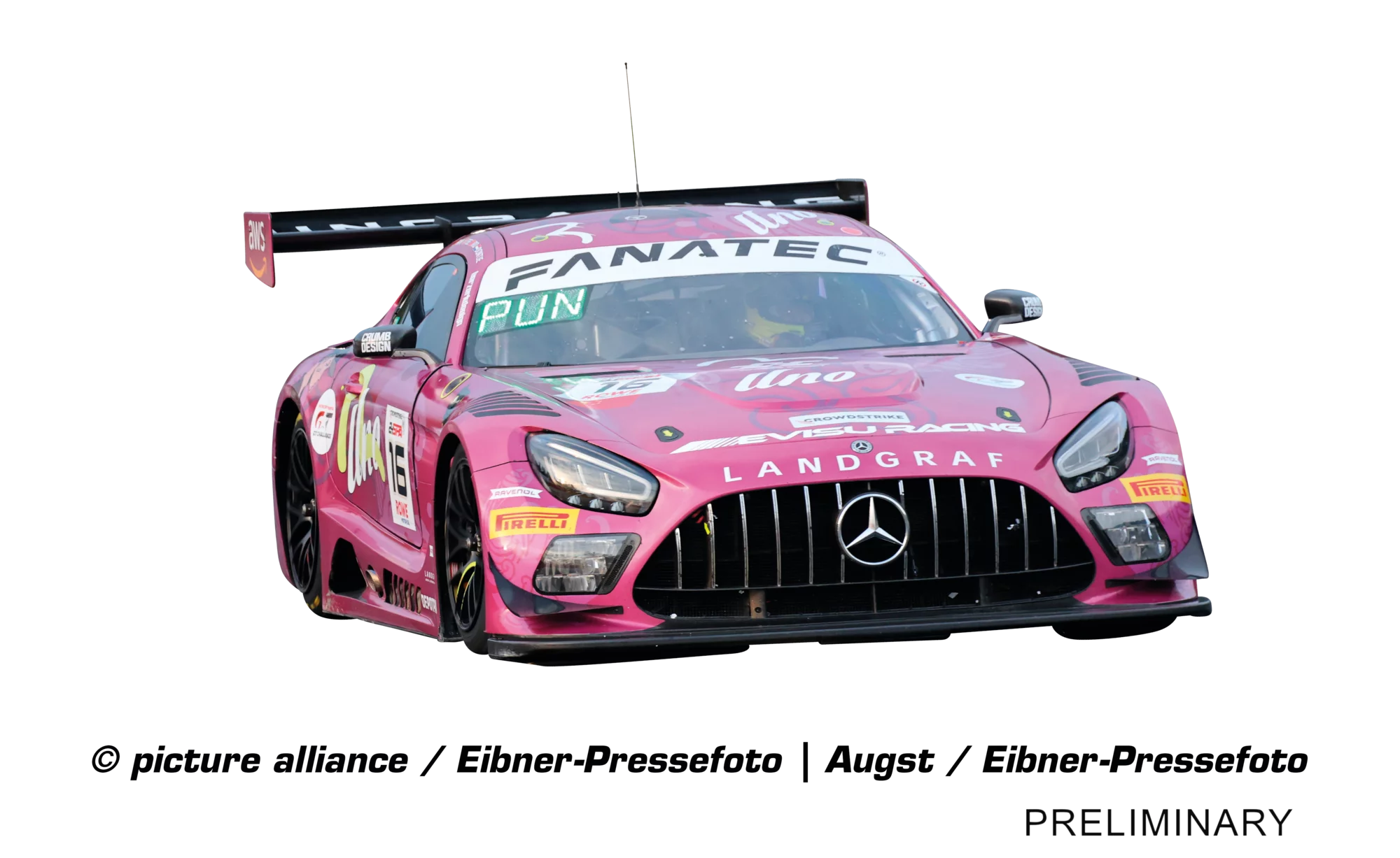 carrera-rc-mercedes-amg-gt3-evo-unoracing-landgraf-no-16-24h-spa-2024-slotcar-1- image 1