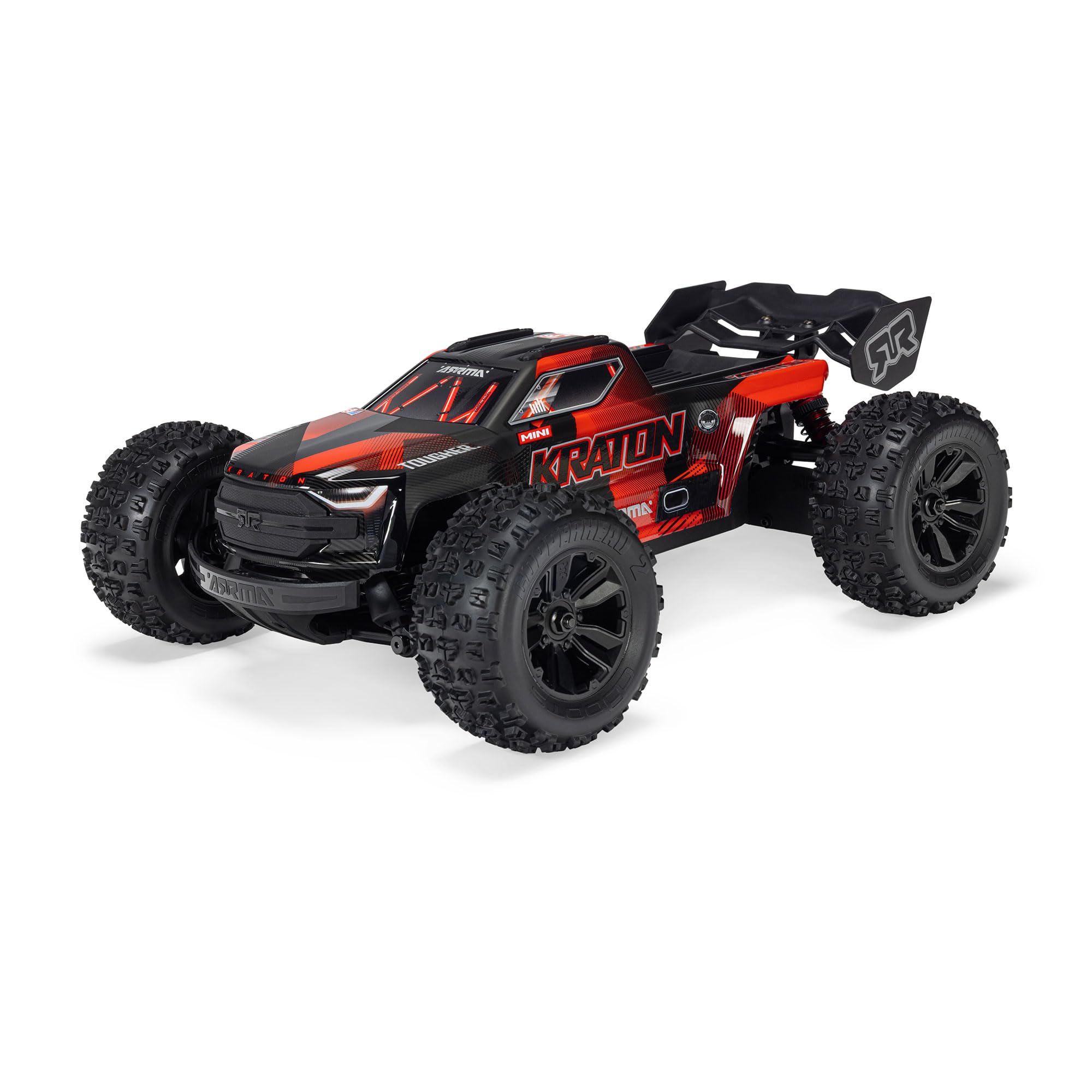 arrma-1-16-mini-kraton-3s-dsc-4x4-rtr-brushless-monster-truck-schwarz-rot-80-km- image 1