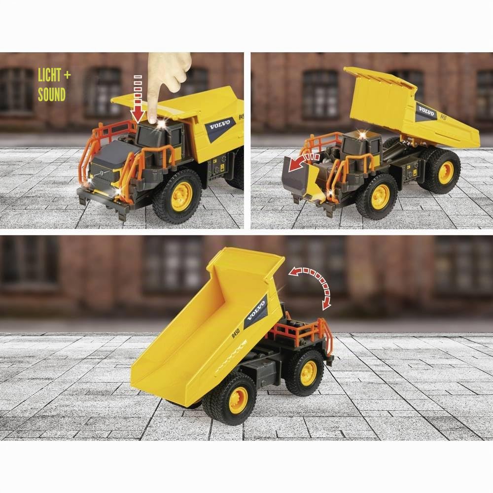 majorette-volvo-rigid-hauler-kipplaster-20-cm-mit-licht-sound image 4