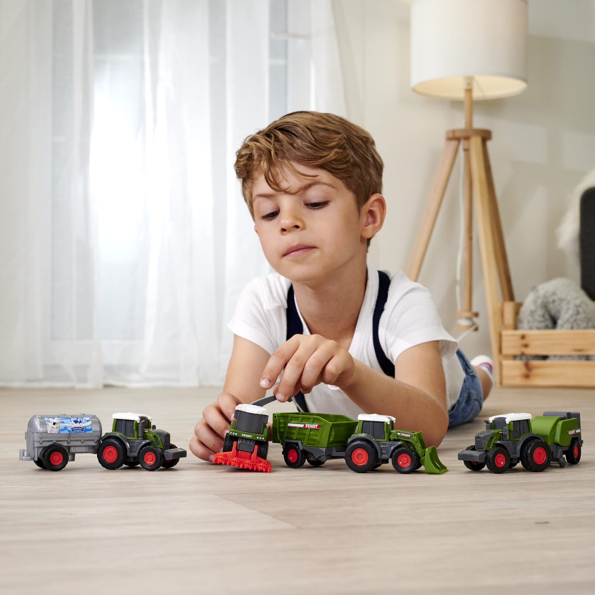 dickie-toys-fendt-micro-team-traktor-spielzeug-9-cm image 5