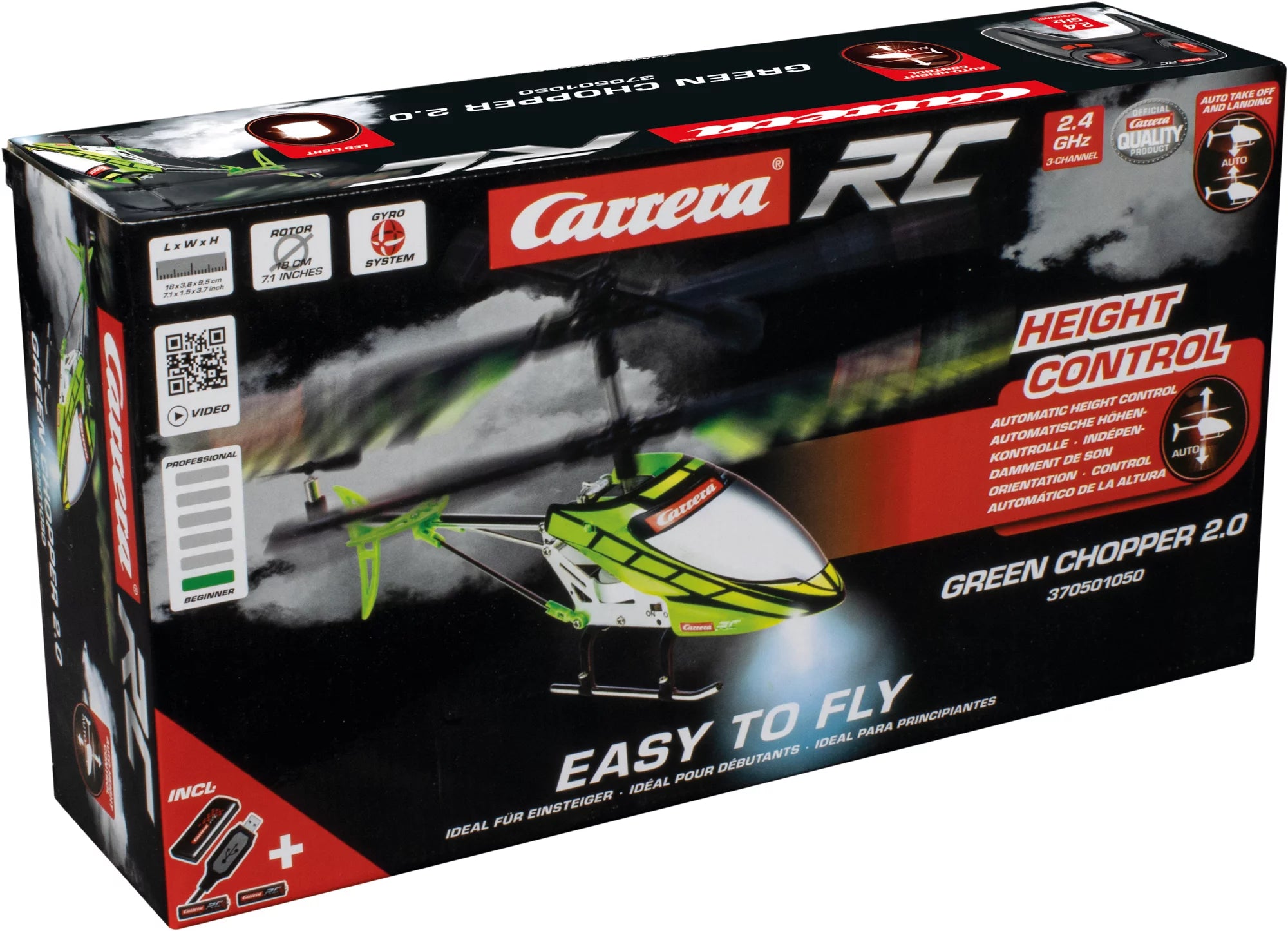 carrera-rc-2-4-ghz-green-chopper-2-0-rc-helikopter image 4