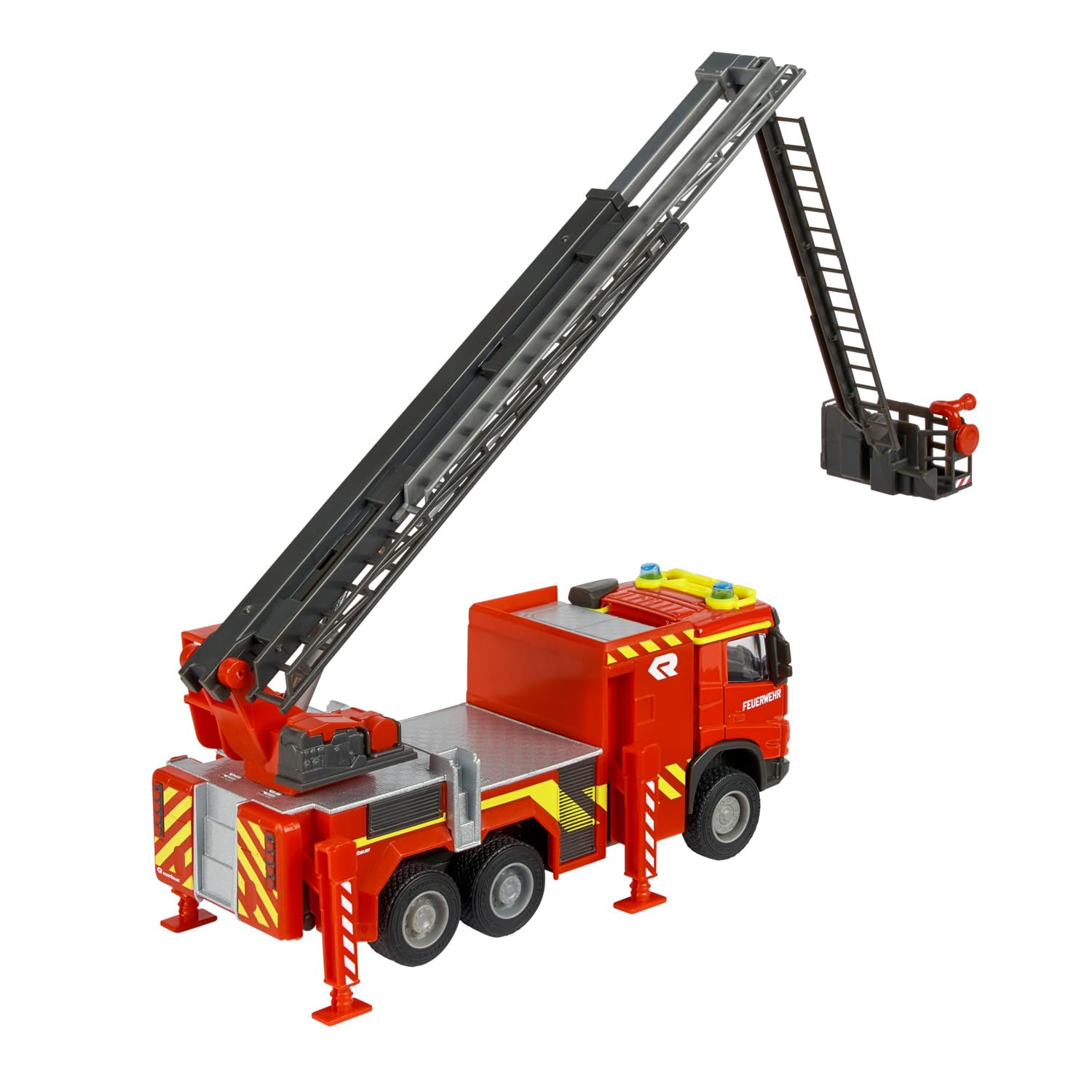 majorette-volvo-fmx-truck-feuerwehr-19-cm-mit-drehleiter image 2