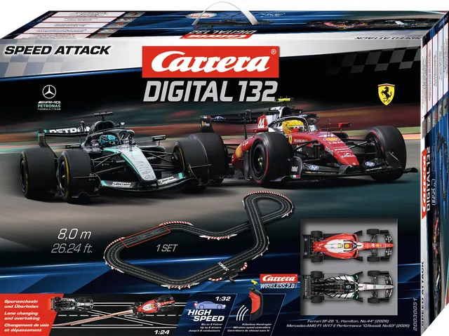 carrera-rc-speed-attack-carrera-digital-132-slotcar-rennbahn-set image 1