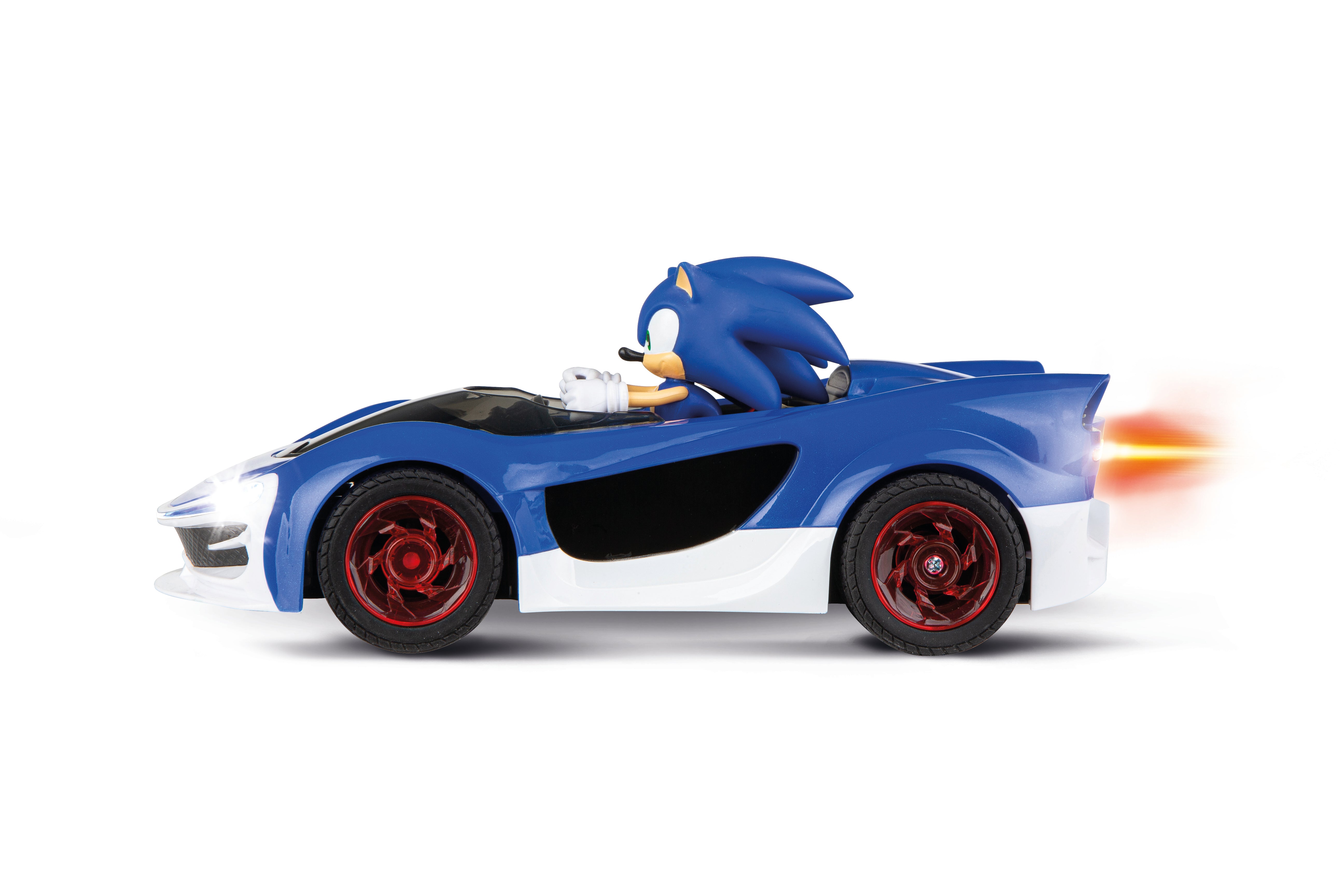 carrera-rc-2-4ghz-sonic-racing-crossworlds-rennwagen-sonic image 4