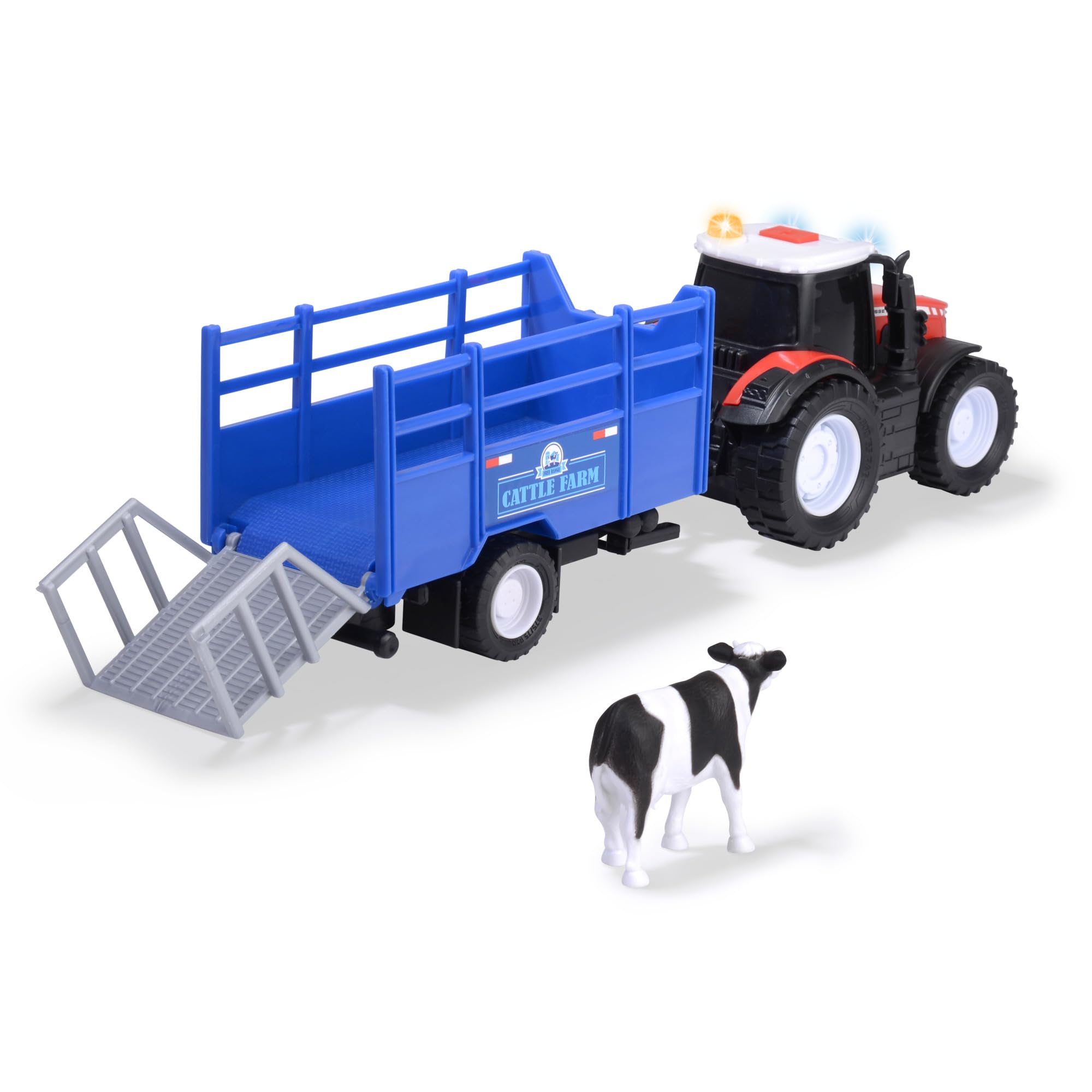 dickie-toys-massey-ferguson-traktor-mit-tieranh-nger-kuh-26-cm image 2