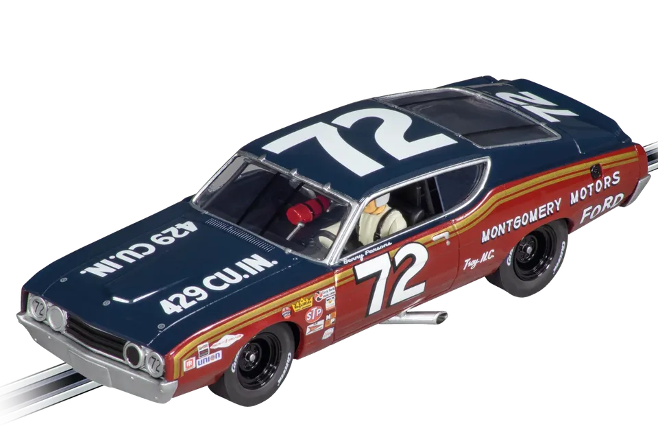 carrera-rc-ford-torino-talladega-no-72-slotcar-1-32-evolution image 1