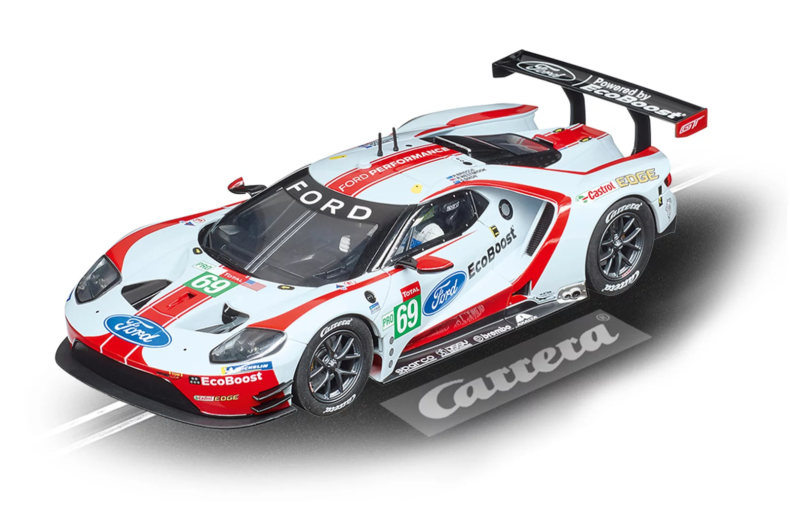 carrera-rc-ford-gt-race-car-no-69-chip-ganassi-racing-digital-124-slotcar image 1