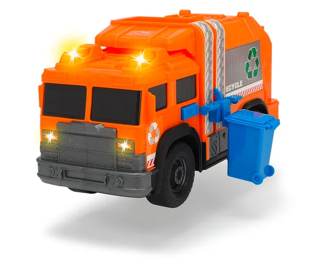 dickie-toys-recycle-truck-m-llauto-30-cm-mit-licht-sound image 1