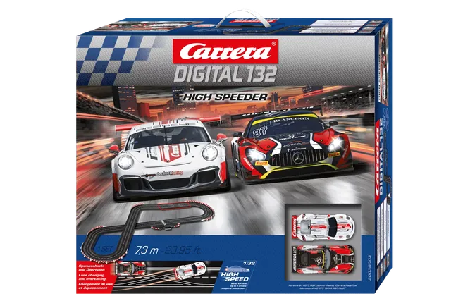 carrera-rc-high-speeder-digital-132-set-mercedes-amg-gt3-porsche-911-gt3-rsr image 1