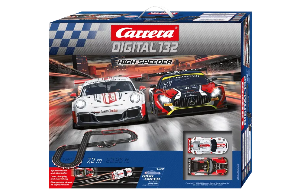 carrera-rc-high-speeder-digital-132-set-mercedes-amg-gt3-porsche-911-gt3-rsr image 1