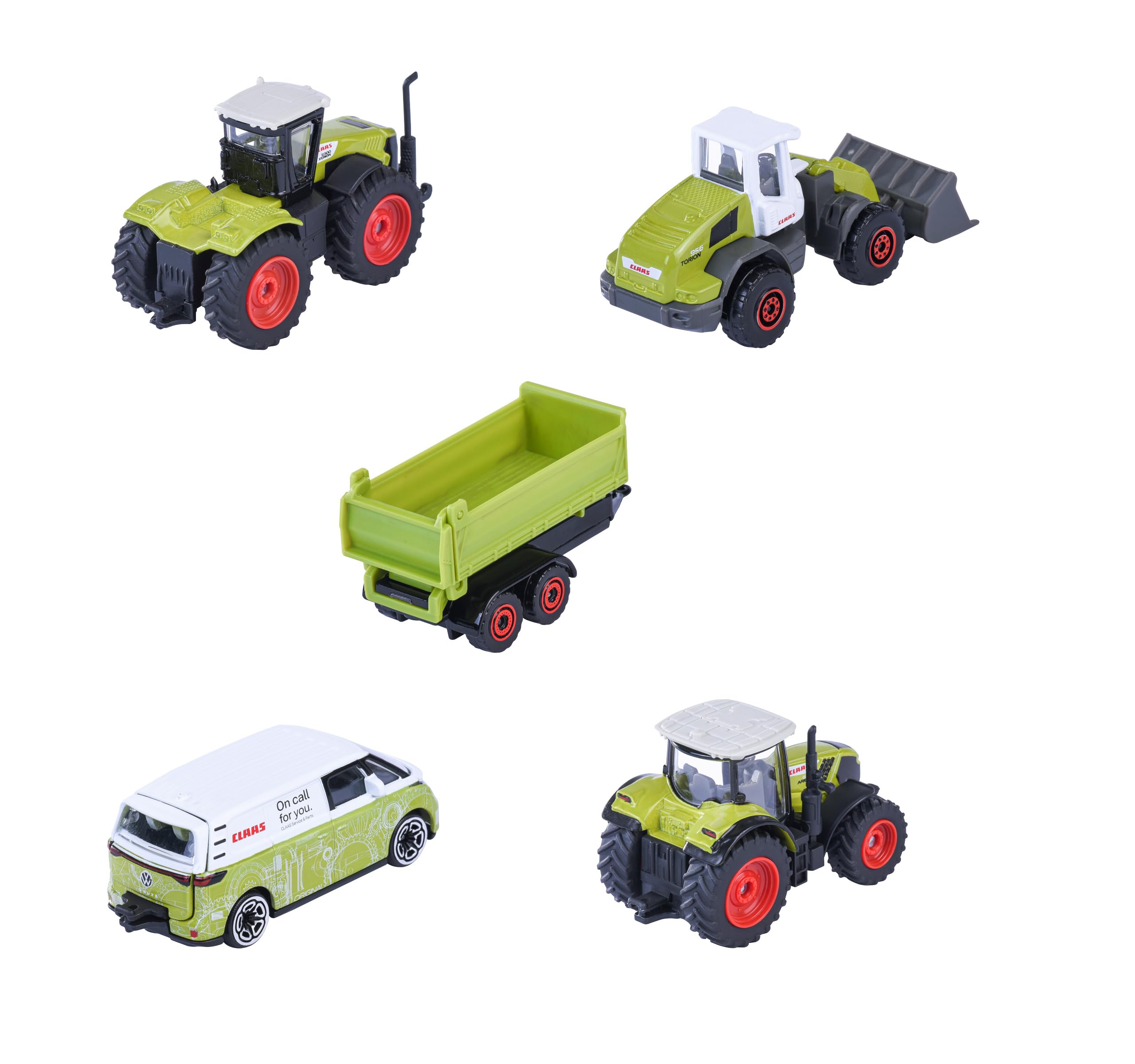 majorette-claas-farm-auto-set-5-metall-fahrzeuge-je-7-5-cm image 3