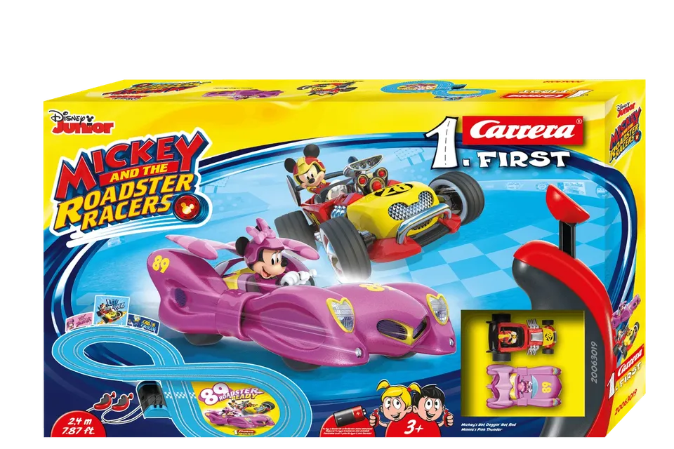 carrera-first-mickey-and-the-roadster-racers-minnie-set image 1
