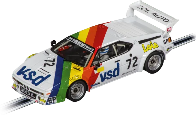 carrera-rc-bmw-m1-bmw-zol-auto-no-72-24h-1981-slotcar-evolution-1-32 image 1