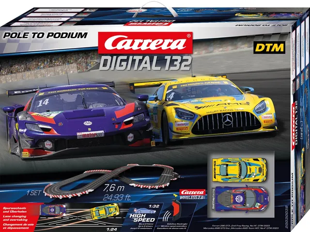 carrera-rc-pole-to-podium-digital-132-dtm-autorennbahn-set-1-32-mit-ferrari-296- image 1