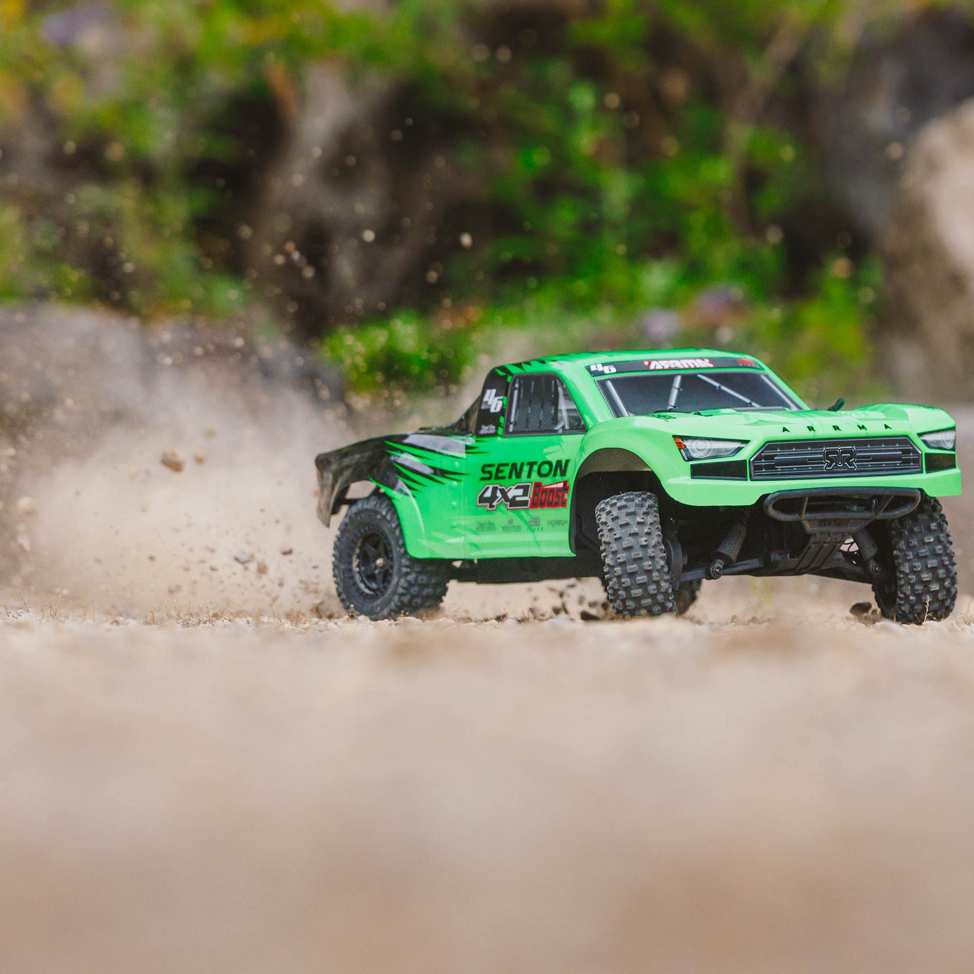 arrma-1-10-senton-4x2-boost-mega-550-brushed-short-course-truck-rtr-gr-n image 4