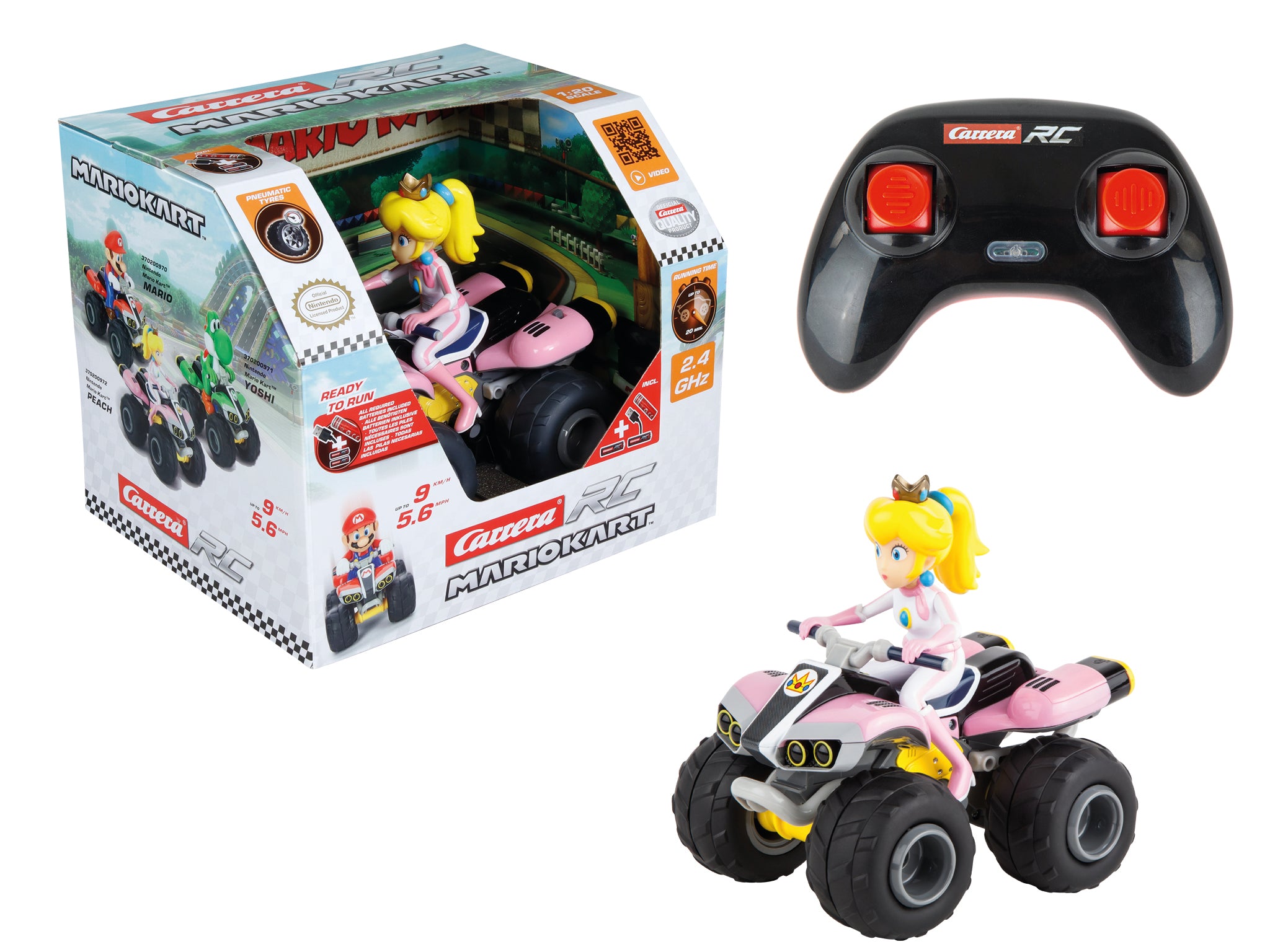 carrera-rc-2-4-ghz-mario-kart-peach-quad-1-20 image 3