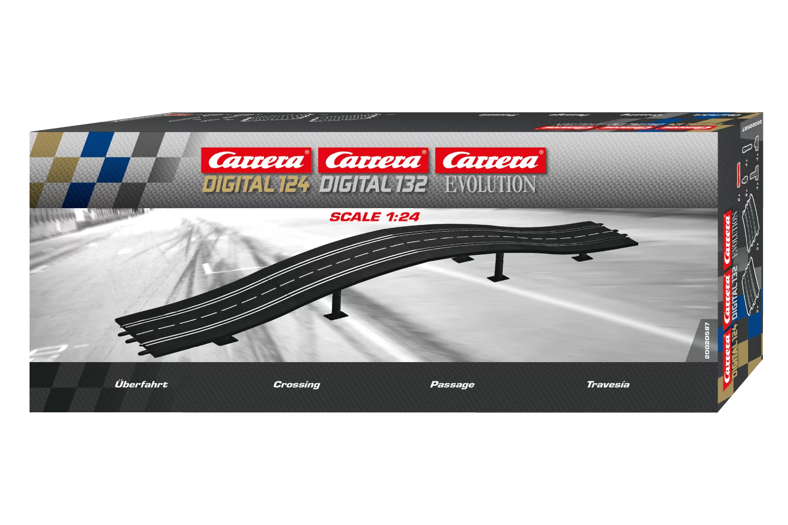 carrera-rc-digital-124-digital-132-evolution-berfahrt-crossing-4-teilig-mit-st-t image 2