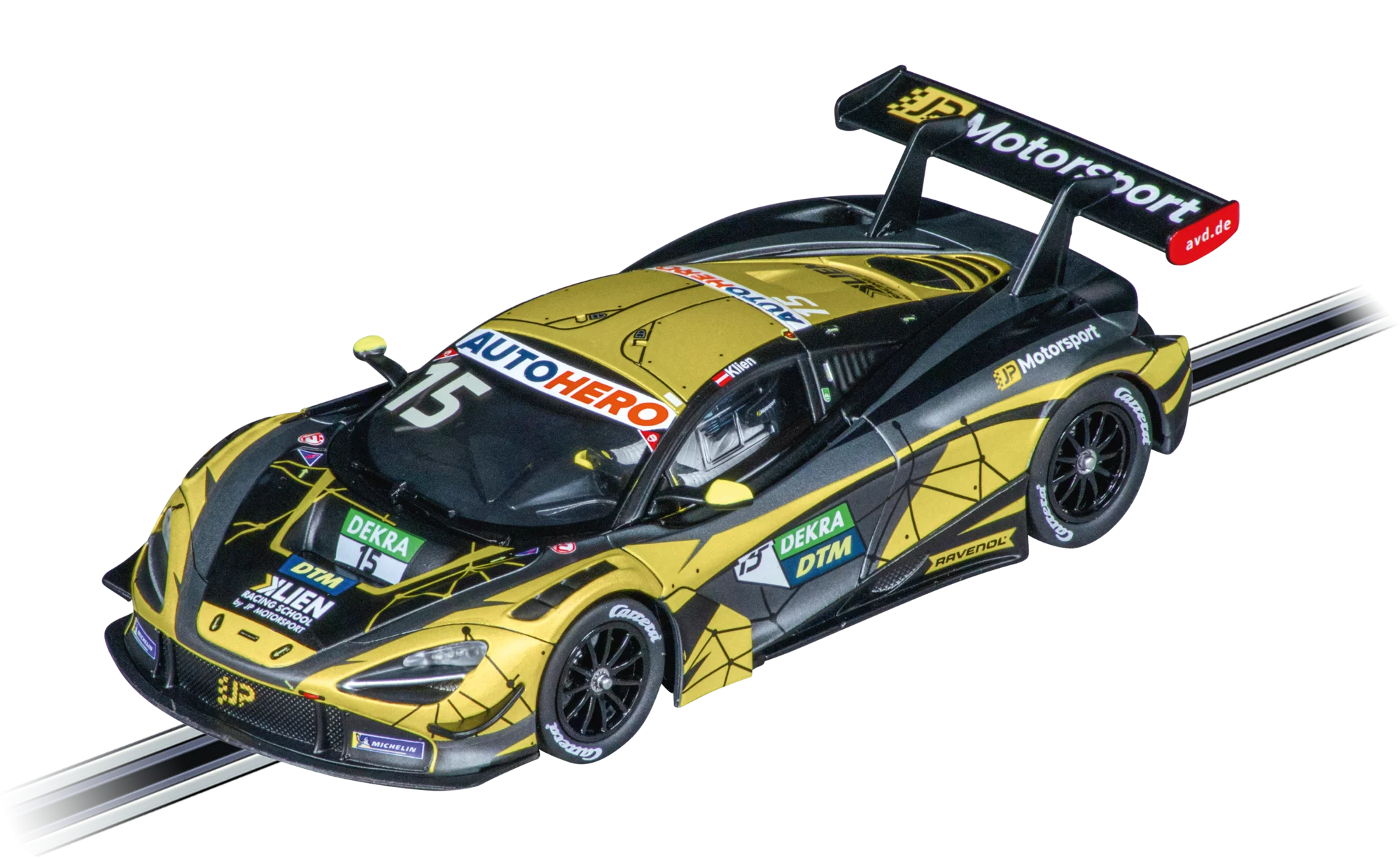 carrera-rc-mclaren-720s-gt3-jp-motorsport-no-15-dtm-2021-slotcar-1-32 image 1