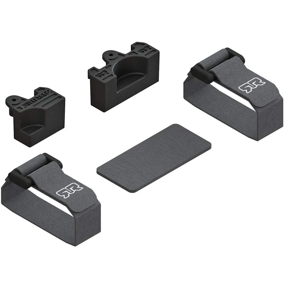 arrma-batteriemontageset-4x4-akku-halterung-mit-klettgurten image 1