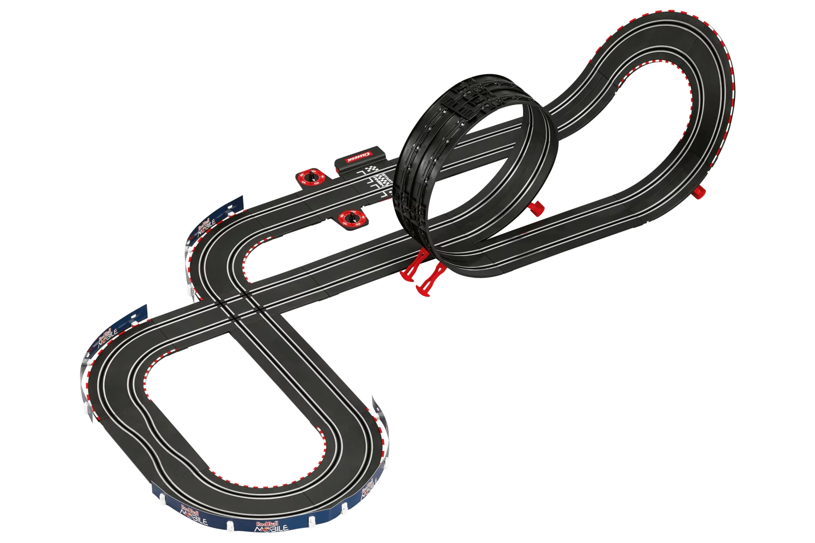 carrera-go-set-max-power-red-bull-slotcar-bahn-5-3-m image 2