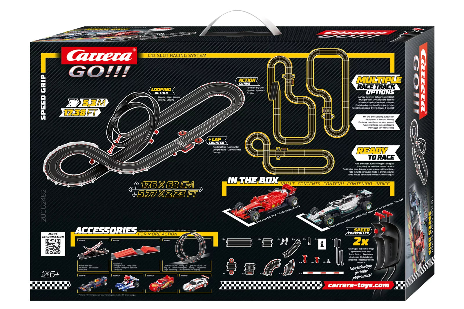 carrera-go-speed-grip-formel-1-rennbahn-set-5-3-m image 2