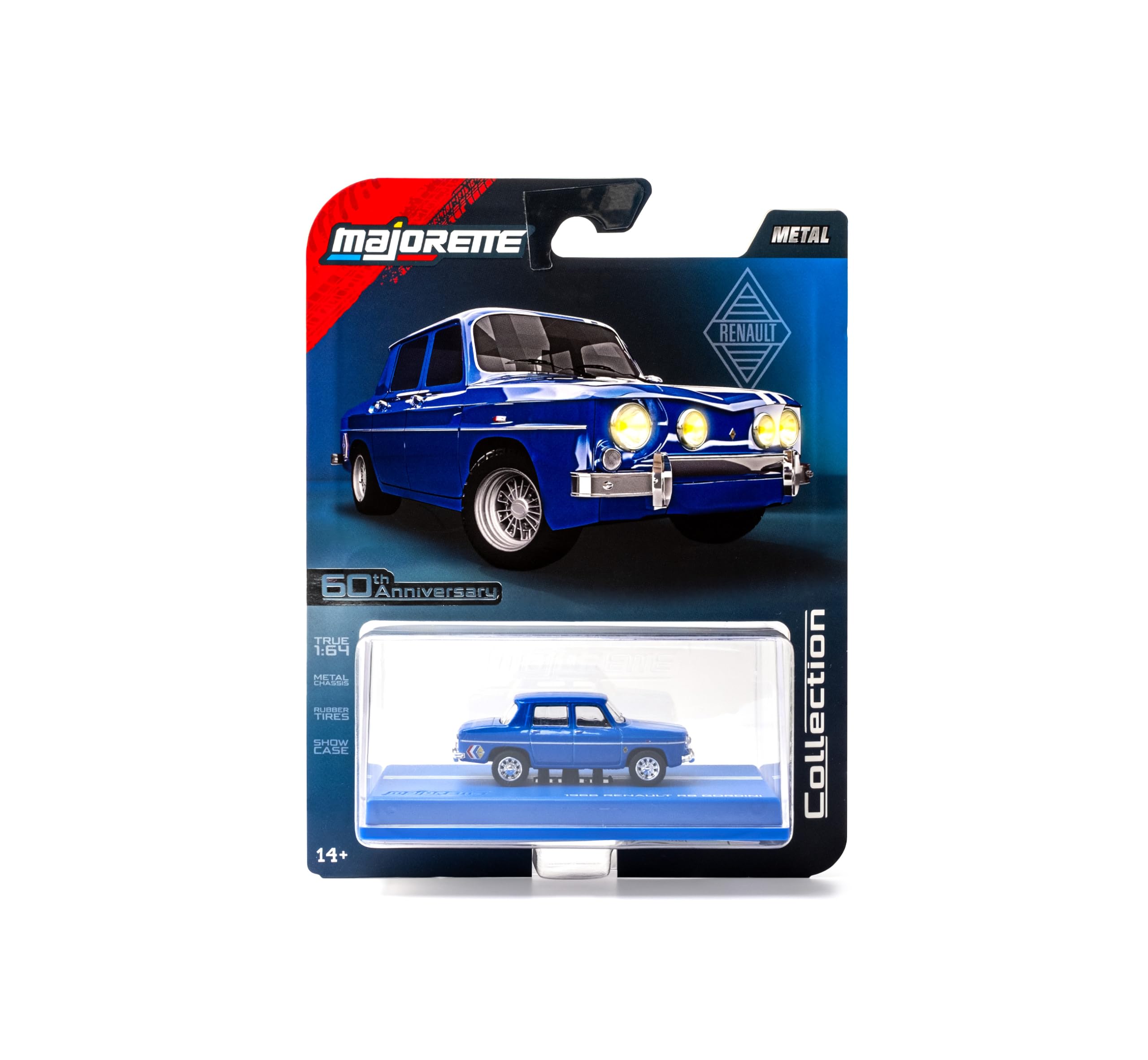 majorette-collection-1966-renault-r8-gordini-1-64-7-cm-mit-showcase image 4