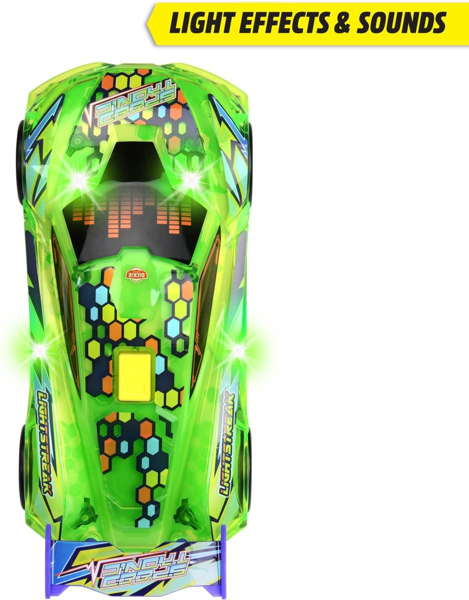 dickie-toys-streets-n-beatz-speed-tronic-rennauto-20-cm-mit-licht-musik image 4