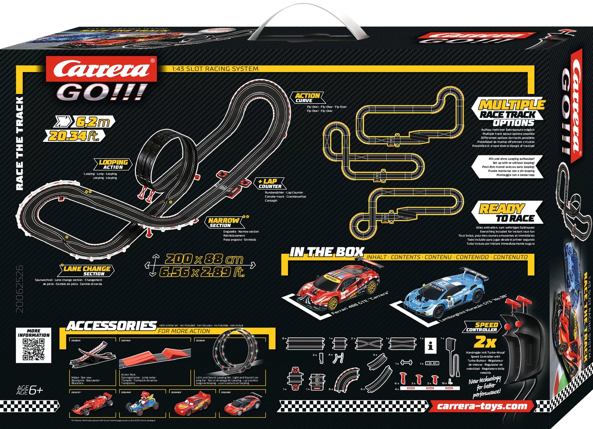 carrera-rc-race-the-track-gt-set-ferrari-vs-lamborghini-go image 2