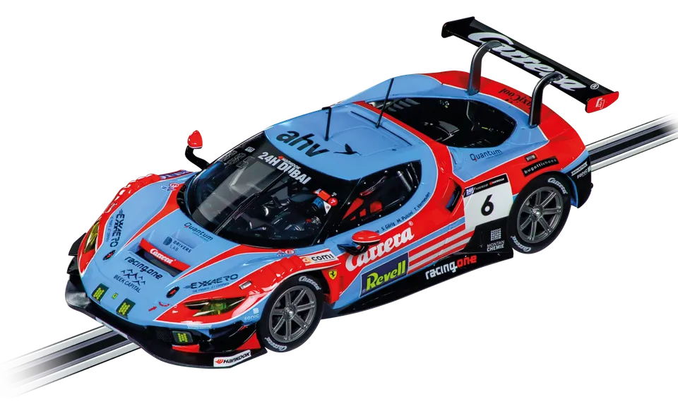 carrera-rc-ferrari-296-gt3-carrera-no-6-24h-dubai-digital-124-slotcar-1-24 image 1