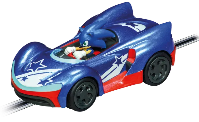 carrera-go-sonic-speed-star-sonic-the-hedgehog-slotcar-1-43 image 1
