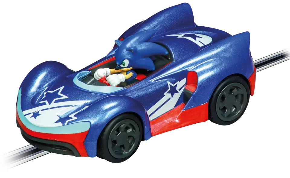 carrera-go-sonic-speed-star-sonic-the-hedgehog-slotcar-1-43 image 1